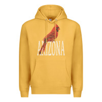 Mustard black vintage cardinal red bird arizona az gifts premium t shirt Premium Hoodie - linhVisuals