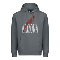 Rock black vintage cardinal red bird arizona az gifts premium t shirt Premium Hoodie - linhVisuals