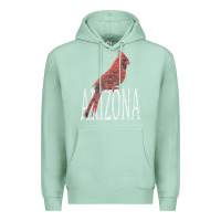Seafoam black vintage cardinal red bird arizona az gifts premium t shirt Premium Hoodie - linhVisuals