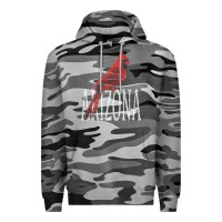 Slate Camo black vintage cardinal red bird arizona az gifts premium t shirt Premium Hoodie - linhVisuals
