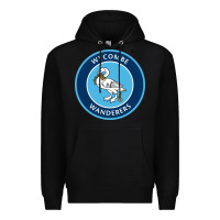 Black the wycombe wanderers Premium Hoodie - linhVisuals