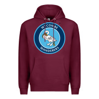 Burgundy the wycombe wanderers Premium Hoodie - linhVisuals