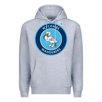 Heather Grey the wycombe wanderers Premium Hoodie - linhVisuals
