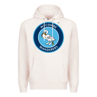 Pale Pink the wycombe wanderers Premium Hoodie - linhVisuals