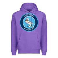 Purple the wycombe wanderers Premium Hoodie - linhVisuals