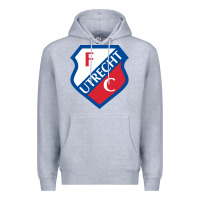 Heather Grey the  utrecht Premium Hoodie - linhVisuals