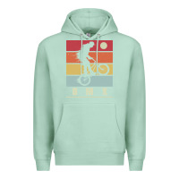Seafoam bmx vintage bike fans kids gift boys bmx pullover hoodie Premium Hoodie - linhVisuals