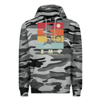 Slate Camo bmx vintage bike fans kids gift boys bmx pullover hoodie Premium Hoodie - linhVisuals