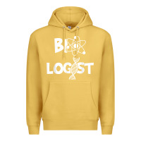 Antique Gold biologist   funny biology student cell science chemistry dna t shirt Premium Hoodie - linhVisuals