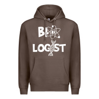 Coffee biologist   funny biology student cell science chemistry dna t shirt Premium Hoodie - linhVisuals