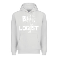 Dove Grey biologist   funny biology student cell science chemistry dna t shirt Premium Hoodie - linhVisuals
