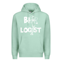Seafoam biologist   funny biology student cell science chemistry dna t shirt Premium Hoodie - linhVisuals