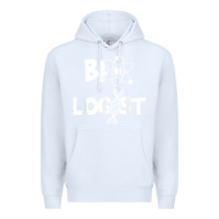 White biologist   funny biology student cell science chemistry dna t shirt Premium Hoodie - linhVisuals