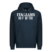 Navy italians do it better Premium Hoodie - linhVisuals