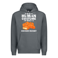 Rock funny chicken nugget costume for kids fashion nugget foodie t shirt Premium Hoodie - linhVisuals
