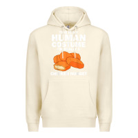 Sandshell funny chicken nugget costume for kids fashion nugget foodie t shirt Premium Hoodie - linhVisuals