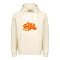 Tofu funny chicken nugget costume for kids fashion nugget foodie t shirt Premium Hoodie - linhVisuals