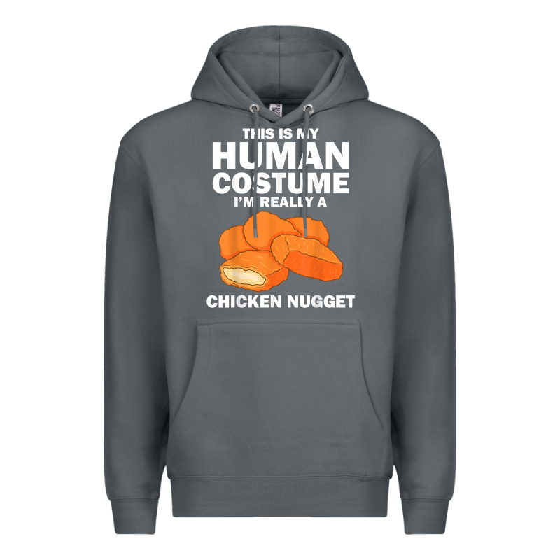 Funny Chicken Nugget Costume For Kids Fashion Nugget Foodie T Shirt Premium Hoodie by linhVisuals | Teevron