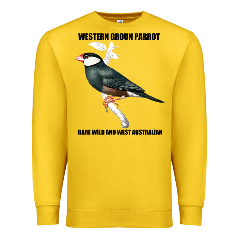 Western Ground Parrot Rare Wild And West Australia Premium Sweatshirt by Bettercallsaul | Teevron