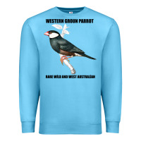 Ocean Blue Western Ground Parrot Rare Wild And West Australia Premium Sweatshirt - Bettercallsaul