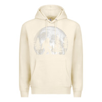 Tofu bigfoot in the forest hiding at night full moon trees nature t shirt Premium Hoodie - linhVisuals