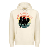 Tofu mothman live laugh lurk Premium Hoodie - linhVisuals