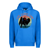 True Royal mothman live laugh lurk Premium Hoodie - linhVisuals