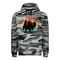 Slate Camo mothman live laugh lurk Premium Hoodie - linhVisuals