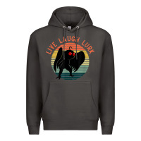 Smoke mothman live laugh lurk Premium Hoodie - linhVisuals