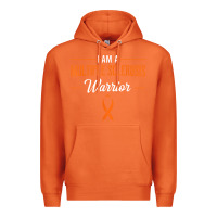 Carrot multiple sclerosis warrior autoimmune disease orange ribbon Premium Hoodie - linhVisuals