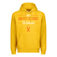 Lemon multiple sclerosis warrior autoimmune disease orange ribbon Premium Hoodie - linhVisuals
