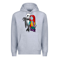 Heather Grey jack  and sally Premium Hoodie - linhVisuals
