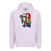 Lilac jack  and sally Premium Hoodie - linhVisuals