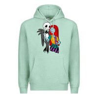 Seafoam jack  and sally Premium Hoodie - linhVisuals