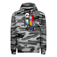 Slate Camo jack  and sally Premium Hoodie - linhVisuals