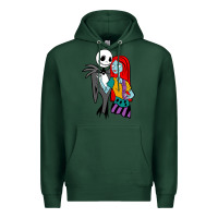 Sports Green jack  and sally Premium Hoodie - linhVisuals