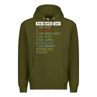Army Green brawl shirt brawling gamer gaming t shirt Premium Hoodie - linhVisuals