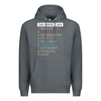Rock brawl shirt brawling gamer gaming t shirt Premium Hoodie - linhVisuals