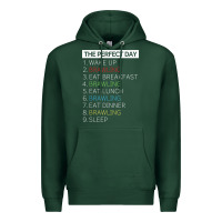 Sports Green brawl shirt brawling gamer gaming t shirt Premium Hoodie - linhVisuals