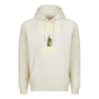 Oatmeal Heather my favorite marine calls me mom Premium Hoodie - linhVisuals