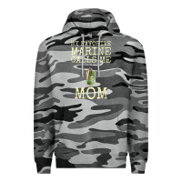 Slate Camo my favorite marine calls me mom Premium Hoodie - linhVisuals