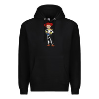Black jessie toy Premium Hoodie - linhVisuals