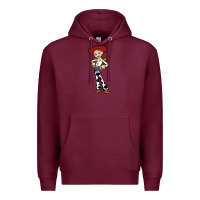 Burgundy jessie toy Premium Hoodie - linhVisuals
