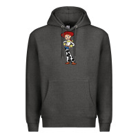 Charcoal Heather jessie toy Premium Hoodie - linhVisuals