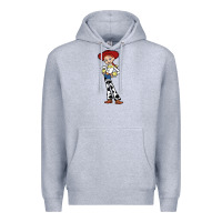 Heather Grey jessie toy Premium Hoodie - linhVisuals