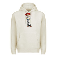 Oatmeal Heather jessie toy Premium Hoodie - linhVisuals