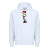 White jessie toy Premium Hoodie - linhVisuals