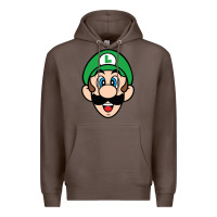 Coffee luigi Premium Hoodie - linhVisuals