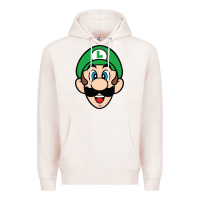 Pale Pink luigi Premium Hoodie - linhVisuals