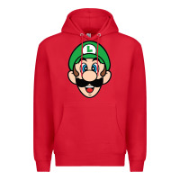 Red luigi Premium Hoodie - linhVisuals